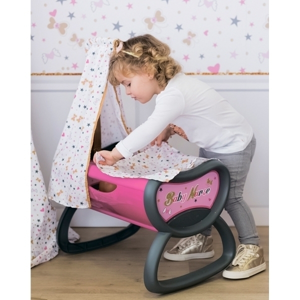 Колыбель Smoby для пупса Baby Nurse 220311 — как выглядит в жизни