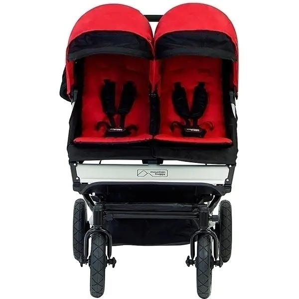 Детская прогулочная коляска для двойни и погодков Mountain Buggy Duet фото 2
