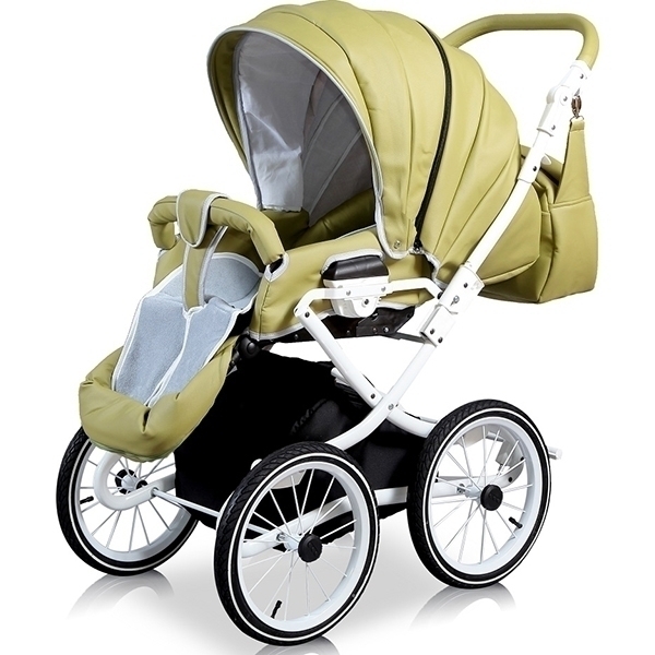 Детская коляска Street Racer Campania Eco 2 в 1, эко-кожа фото 9