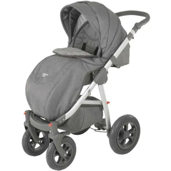 Детская коляска Adamex Pajero Alu Len Eco 2 в 1 фото 13