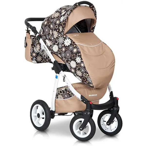 Детская коляска Riko Nano Flower Collection 2 в 1 фото 9