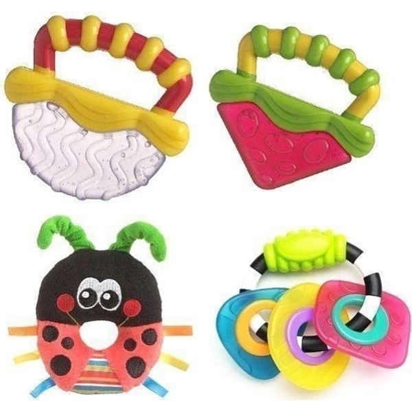 Игровой набор Playgro Божья Коровка, 5 игрушек, 0183452 — как выглядит в жизни