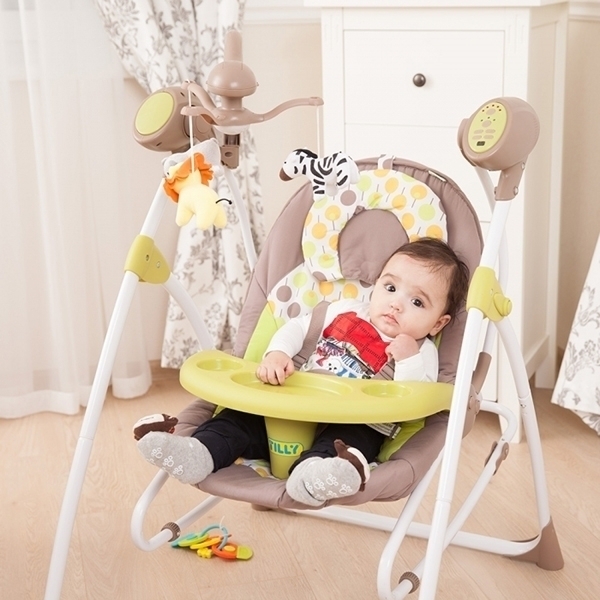 Колыбель Carrello качели Nanny 3 в 1 CRL-0005 — как выглядит в жизни