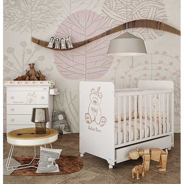 Детская кроватка Micuna Indian 120 х 60 см — как выглядит в жизни