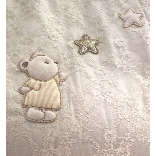 Теплое стеганое игровое одеяло Italbaby Angioletti — как выглядит в жизни