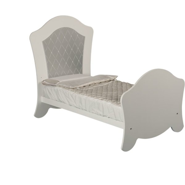 Детская кроватка Micuna Alexa Big Relax 140 х 70 см, полозья — как выглядит в жизни