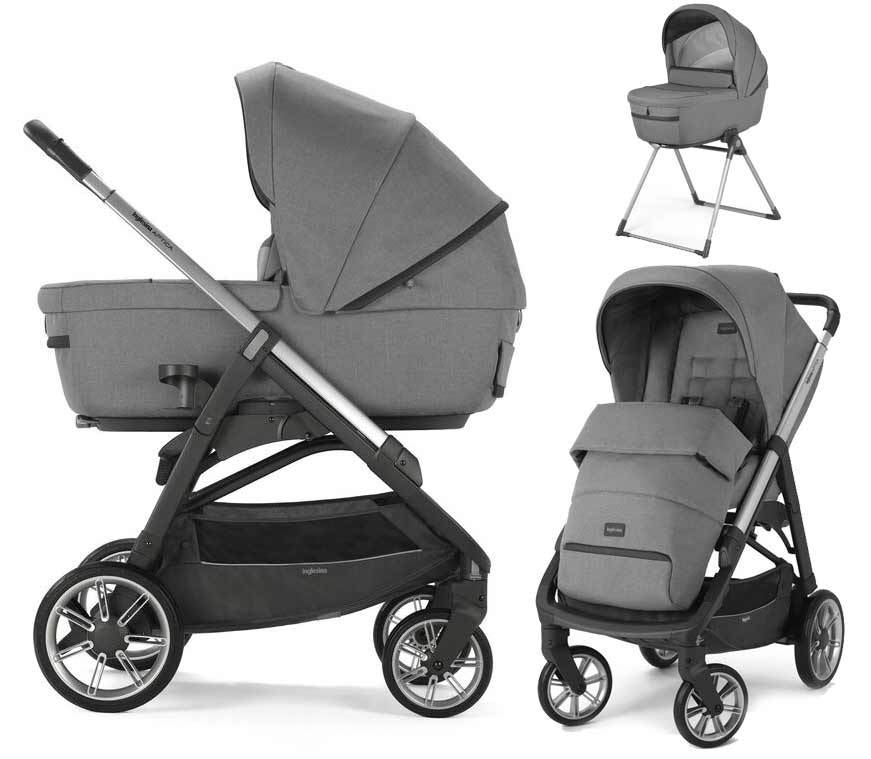 Детская коляска Inglesina Aptica System Duo 2 в 1 на шасси Aptica Graphite - Фото