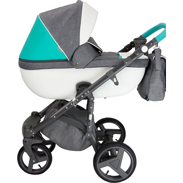 Детская коляска BeBe-Mobile Ravenna Sport 2 в 1, ткань+эко-кожа фото 2