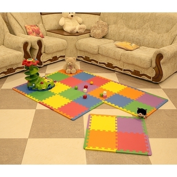 Игровой коврик-пазл Funkids 12" Симпл-12 KB-049, 4 плиты фото 4