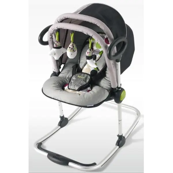 Детский шезлонг-качалка Beaba Bouncer Up&Down фото 1