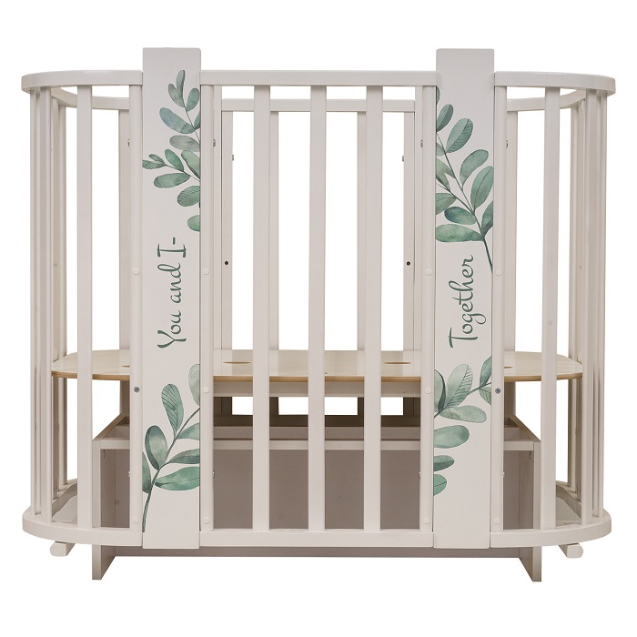 Детская кроватка-трансформер Indigo Green Line - Фото