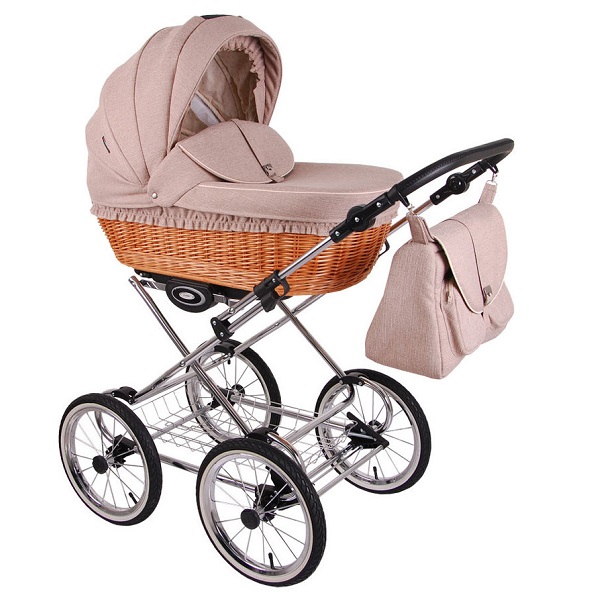 Детская коляска Lonex Classic Retro 2 в 1 - Фото