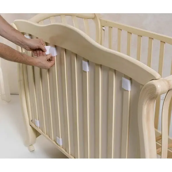 Декоративная панель к кроватке Andrea VIP Baby Italia, эко-кожа и кристаллы фото 2