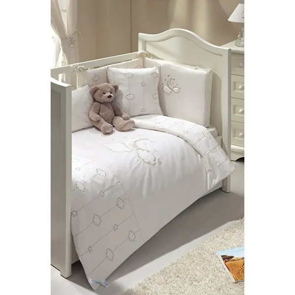 Бортик Funnababy Luna Elegant Фаннабэби Луна Элегант короткий детской кровати 120 х 60 см фото 1