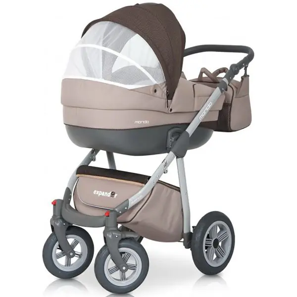 Детская коляска Expander Mondo Grey 3 в 1 фото 4