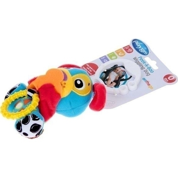 Игрушка-подвеска Playgro Щенок 0185471 — как выглядит в жизни