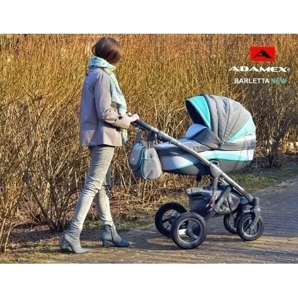 Детская коляска Adamex Barletta New 2 в 1 фото 24