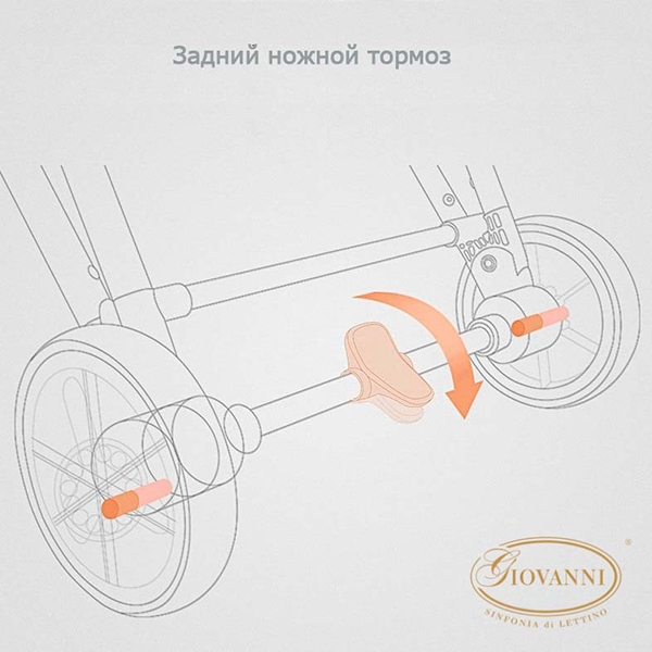 Детская прогулочная коляска Giovanni Modo фото 14