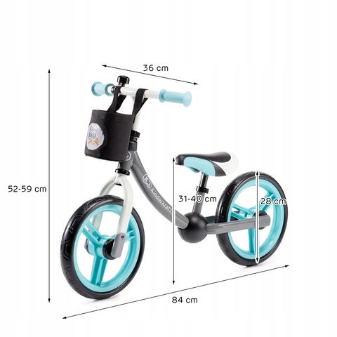 Беговел Kinderkraft Balance bike 2Way Next с аксессуарами фото 11