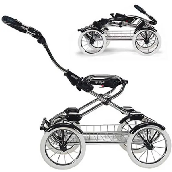Детская коляска для новорожденного Bebecar Grand Style Plus фото 4