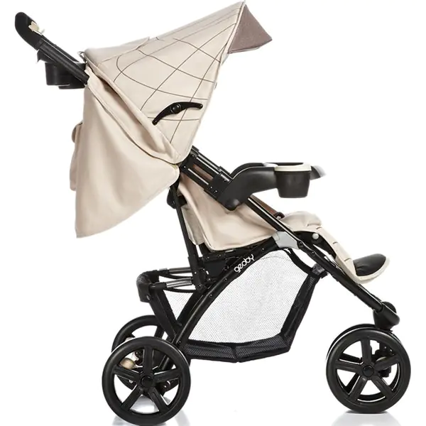 Детская прогулочная коляска Geoby C922 фото 4