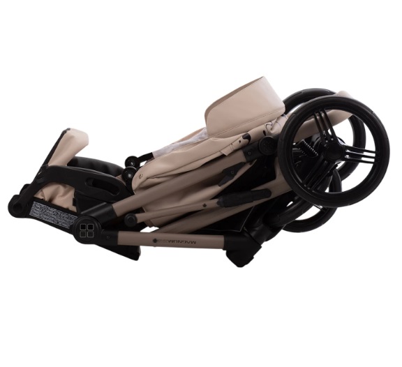 Детская коляска Bebetto Magnum Light SE Pro 2 в 1 на бежевой раме фото 10