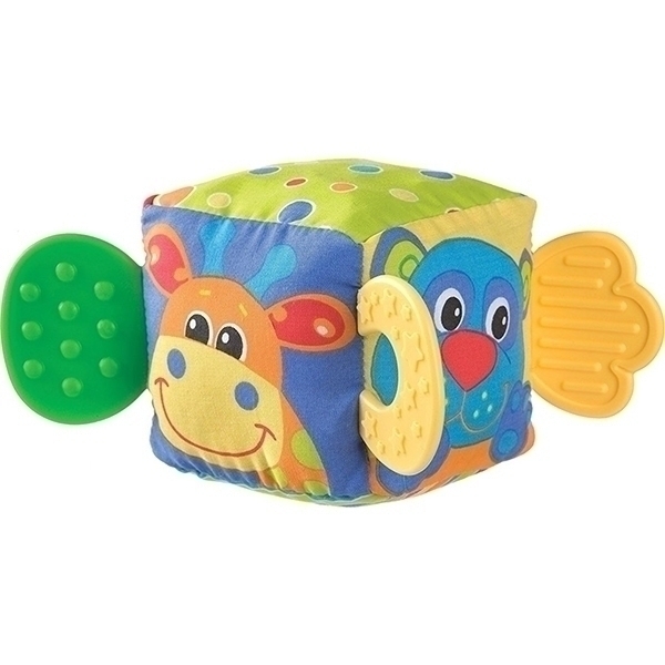 Мягкая игрушка Playgro Кубик 0180170 — как выглядит в жизни