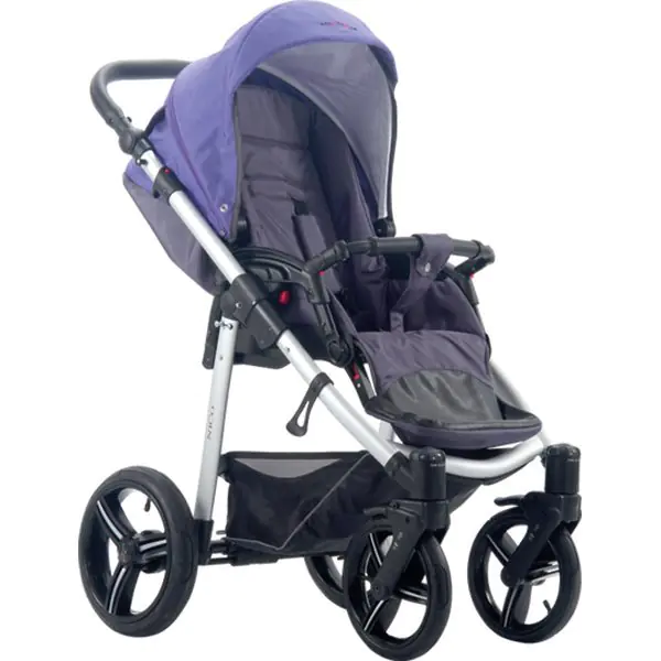 Детская коляска Bebetto Nico Plus 2 в 1 цвет рамы Black фото 21