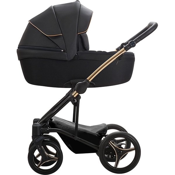 Детская коляска Bebetto Torino Si 2 в 1, эко-кожа + ткань фото 2