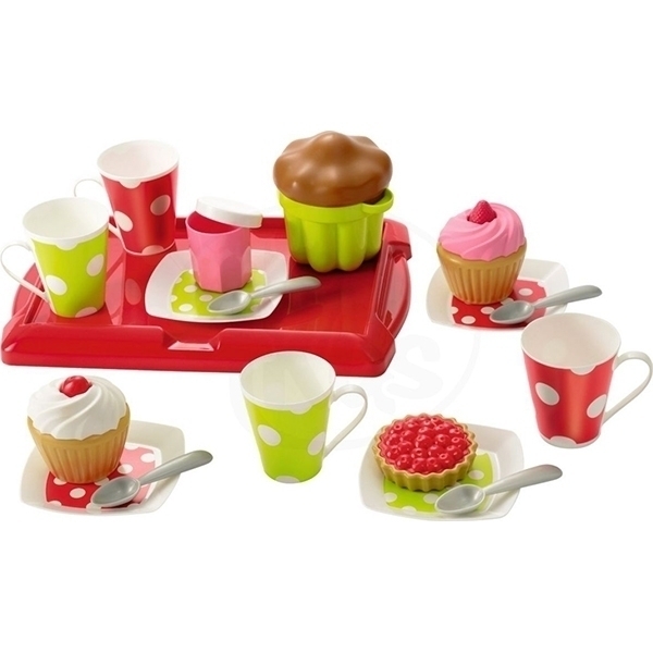 Набор Ecoiffier 100% Chef Завтрак на Подносе 2611, 25 предметов фото 1