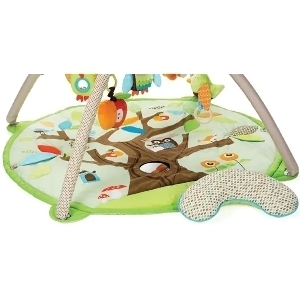 Детский коврик Felice F Птицы на Ветке с игровыми дугами и игрушками, 95 х 95 х 45 см, арт. 12FS — как выглядит в жизни