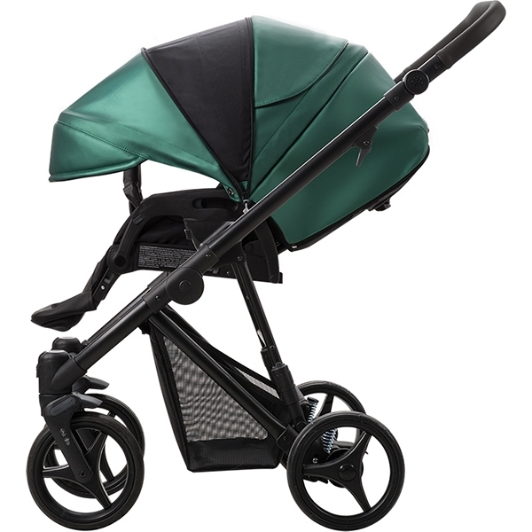Детская коляска Bebetto Nitello Shine 2 в 1, эко-кожа + ткань фото 8