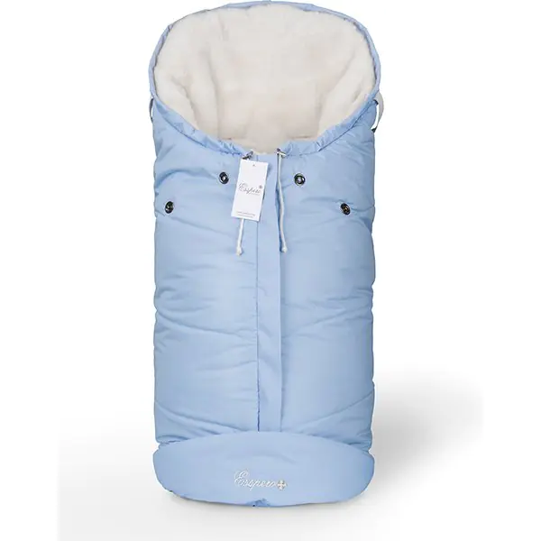 Конверт в детскую коляску Esspero Sleeping Bag White 100% шерсть фото 5