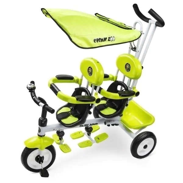 Трехколесный велосипед Small Rider Cosmic Twins для двоих детей, двойни, погодков фото 1