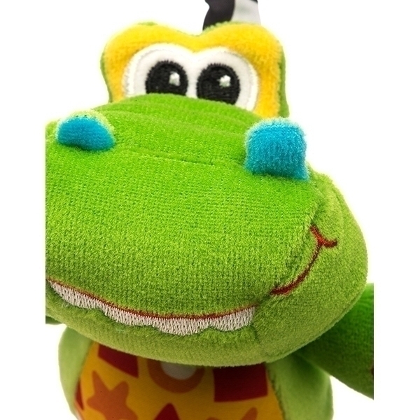 Игрушка-подвеска Playgro Крокодильчик 0182855 — как выглядит в жизни