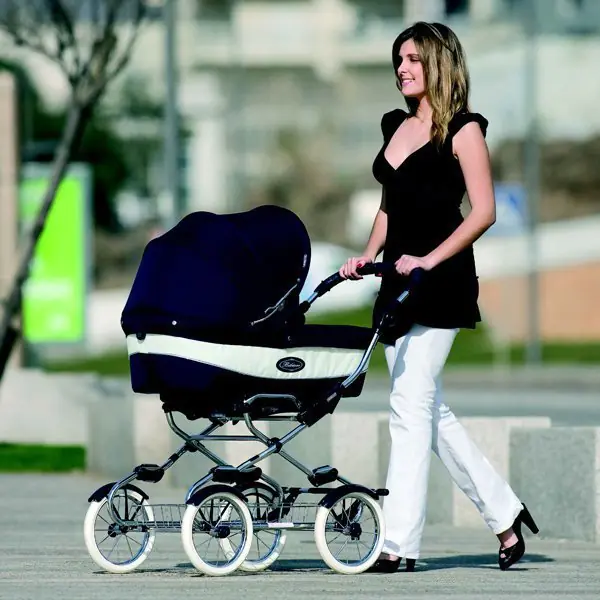 Детская коляска для новорожденного Bebecar Grand Style Plus фото 1