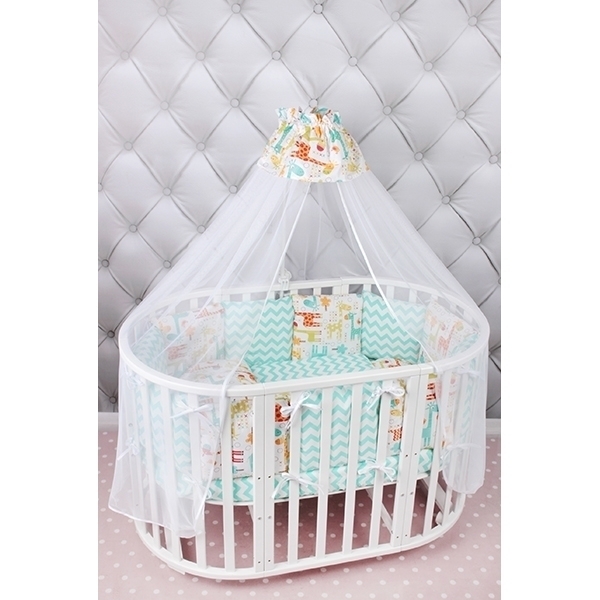 Универсальный комплект постели в кроватку AmaroBaby Фаворит, 19 предметов фото 5