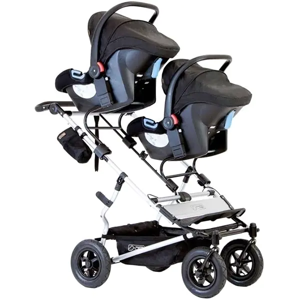 Комплект из 2-х адаптеров Mountain Buggy Duet Double для двух автокресел Maxi-Cosi фото 1