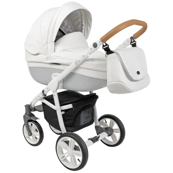 Детская коляска Roan Bass Eco 2 в 1, эко-кожа фото 1