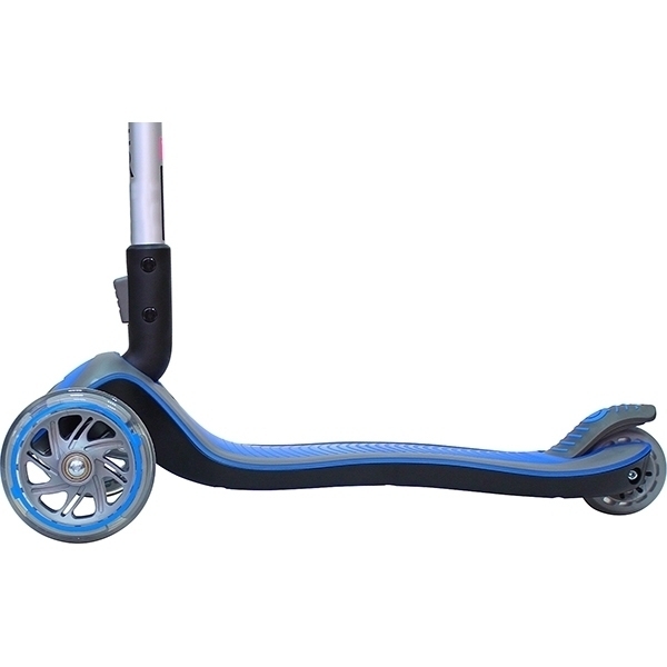 Трехколесный самокат Globber Elite FL My Free Fold Up 449 со светящимися колесами и платформой фото 21