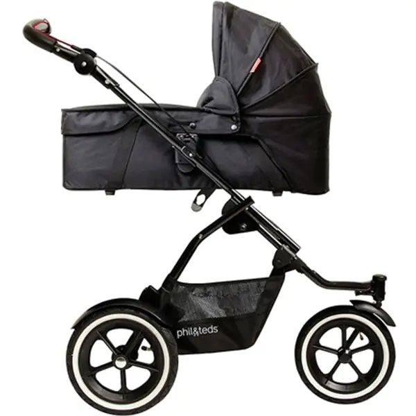 Блок для новорожденных Phil and Teds Snug Carrycot для колясок Classic / Dot / Navigator / Sport — как выглядит в жизни