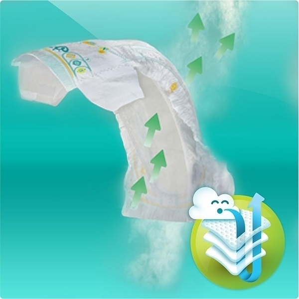 Детские подгузники Pampers Active Baby-Dry 3, 6-10 кг, 22 штуки фото 6