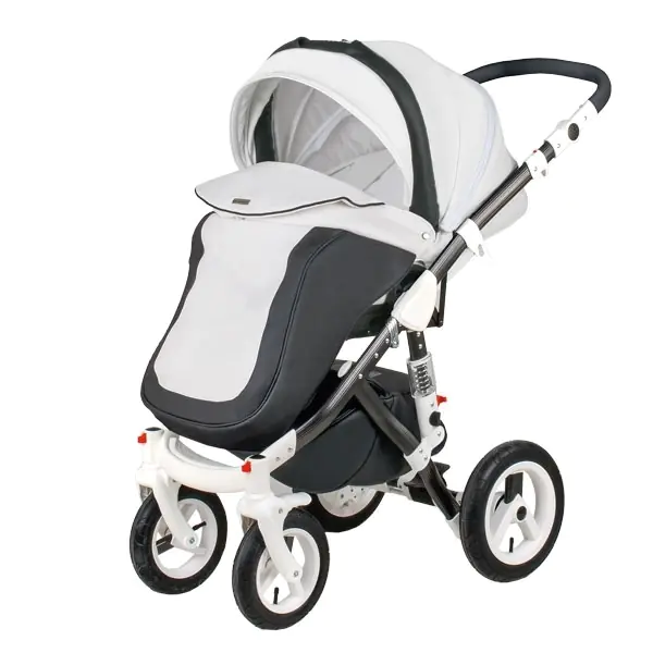 Детская коляска Adamex Barletta Deluxe (Carbon) 3 в 1 фото 1