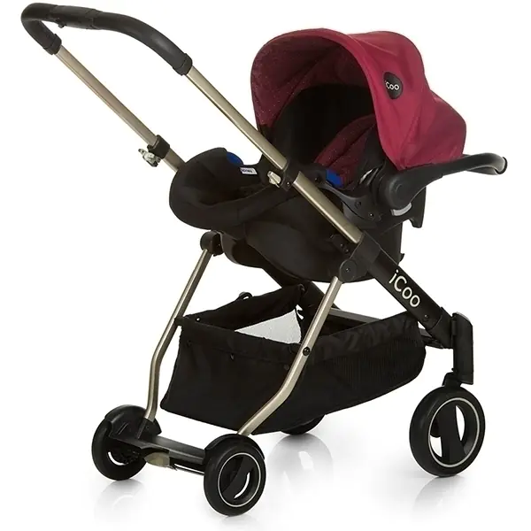 Детская коляска I'Coo Acrobat XL Plus Trioset 3 в 1 фото 3