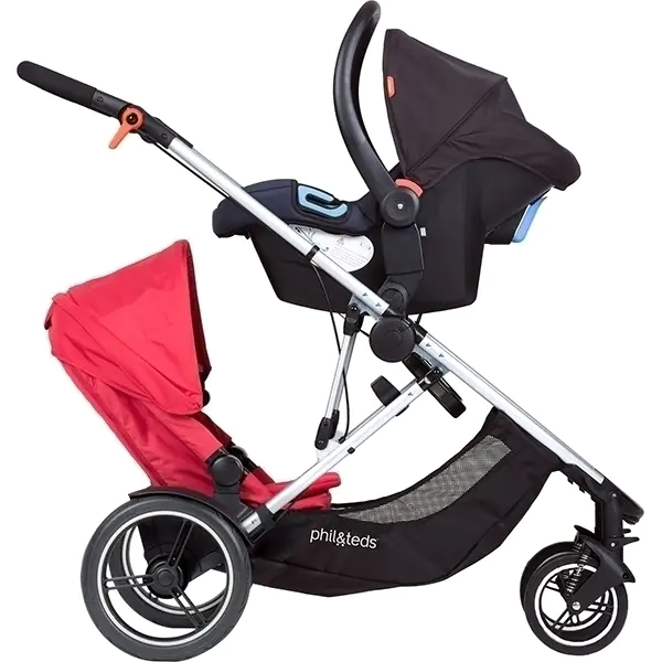 Сидение для второго ребенка для коляски Phil and Teds Voyager фото 26