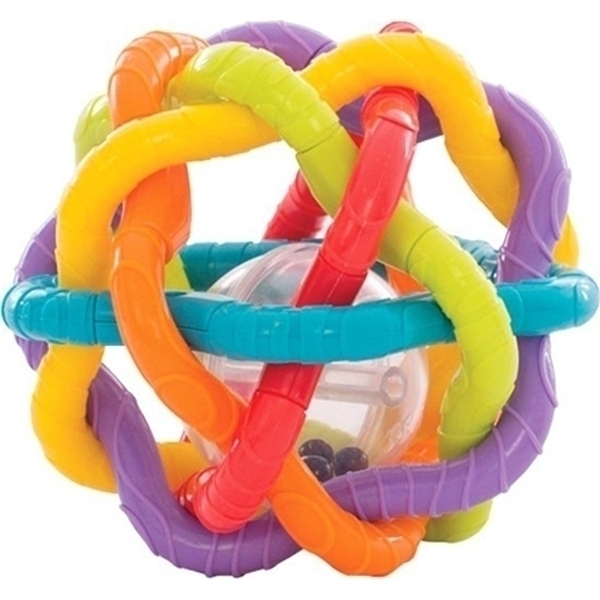 Игрушка-погремушка Playgro Шар 0184557 — как выглядит в жизни