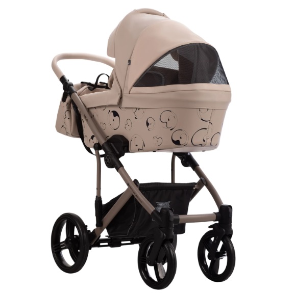 Детская коляска Bebetto Magnum Light SE Pro 2 в 1 на бежевой раме фото 4