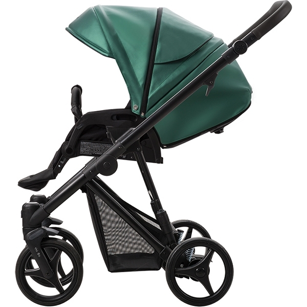 Детская коляска Bebetto Nitello Shine 3 в 1, эко-кожа + ткань фото 7