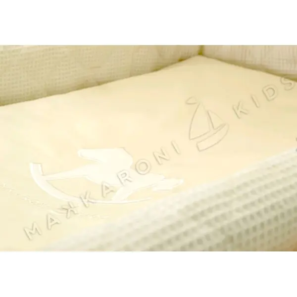 Комплект белья Makkaroni Kids Лошадки для колыбели Simplycity (2 предмета) фото 1
