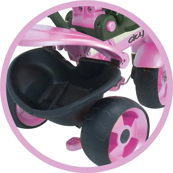 Трехколесный велосипед Injusa City Trike Aluminium арт. 3262/002 фото 11